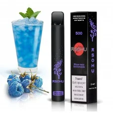 Одноразовая электронная сигарета ASOHU Blue Razz Lemonade  (Синий Лимонад) (500 Затяжек)